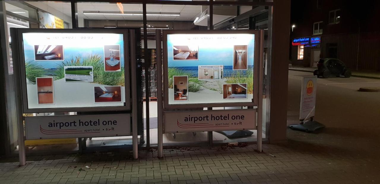 Airport Hotel One Aparthotel Sylt Exteriör bild
