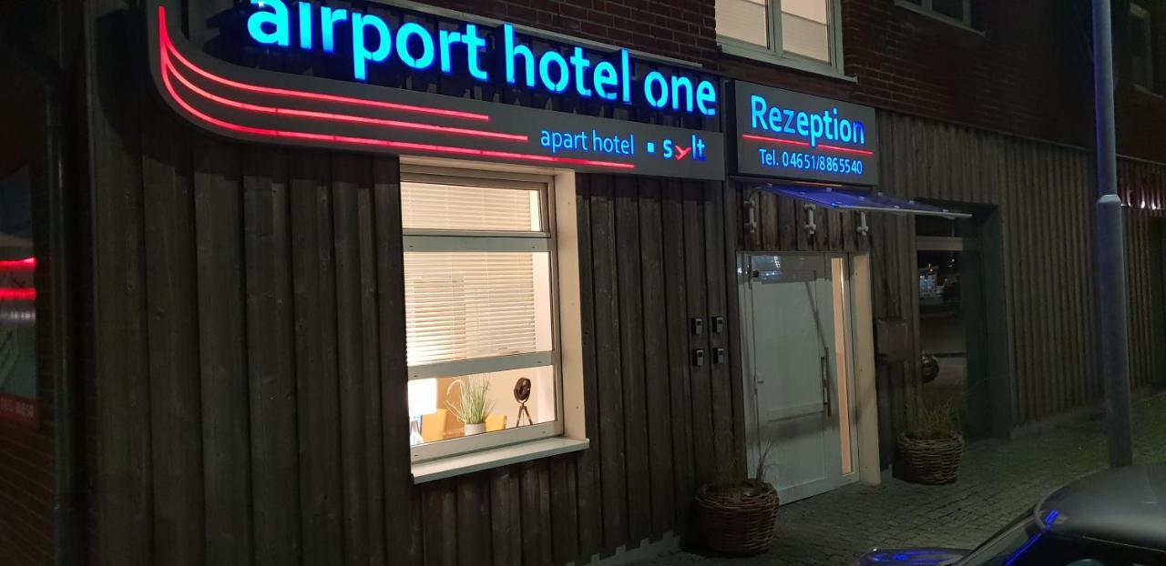 Airport Hotel One Aparthotel Sylt Exteriör bild